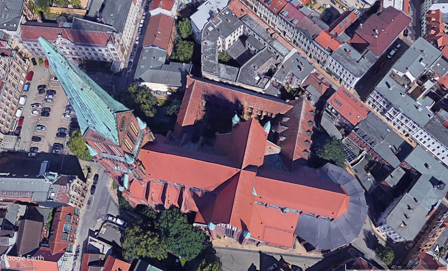 Luftbild Dom Schwerin